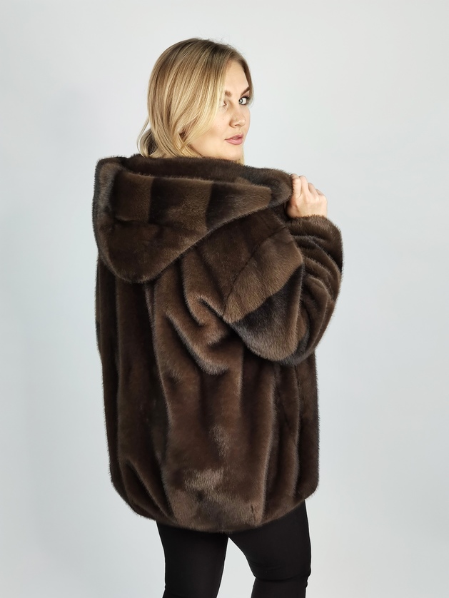 Куртка из экомеха. Модель К 5015. 
