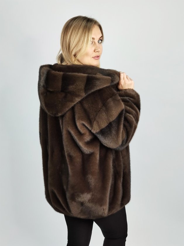 Куртка из экомеха. Модель К 5015. 
